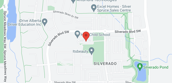 map of 1106 175 SILVERADO Boulevard SW